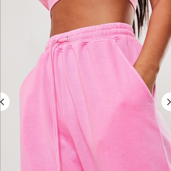 Pink Washed 90 Joggers - Picture 3 of 5